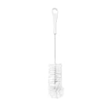 Fackelmann Bottle Brush Spazzola in Nylon per Bottiglie, Bianco/Giardino opulento, 33 x 5 x 5 cm