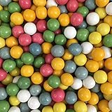 Chewing Gum Palline di Gomma da Masticare Colorate Kg 1 - Gomme diametro 13 mm ideali per distributori - 500 palline di gomma