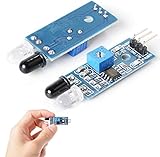 TecnoStore® SENSORE IR INFRAROSSO MODULO arduino Movimento Infrared Obstacle Sensor Robot CS