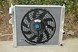 Alluminio Radiatore + FAN Per Renault Clio I MK1 16S Clio Williams RSI et R19 16S F7P BC57 1.8L/2.0L 16V 1993-1998 1997 Lutecia