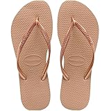 Havaianas Slim, Infradito Donna, Rose Gold, 39/40 EU