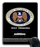 Nsa Terminal Custom Mouse Pad/ Mouse Mat - Cloth - 3MM - Rectangle