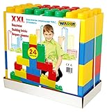 Cavallino 37503 - Building Bricks XXL Mattoni, 24 Pezzi