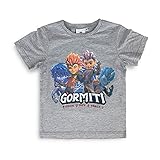 Nada Home Maglietta Gormiti t-Shirt Bambino Mezze Maniche in Cotone Estiva 4213