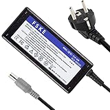 FSKE® 65W 20V 3.25A Alimentatore Caricabatterie per Lenovo ThinkPad T60 X201 T400 AC Adapter,X230 T420 Notebook EUR Power Supply,7.9x 5.5mm