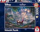 Schmidt Spiele 59480 Disney Rapunzel Thomas Kinkade Repelsteeltje Jigsaw Puzzle, Multi-Colour, 1000 stukjes