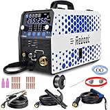 Reboot Saldatrice a filo Continuo Con Gas,250Amp saldatrice multifunzione 6 in 1 230V con gas no senza gas/stick/lift tig/saldatura a punti saldatrice inverter professionale,RBM2500