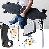 Skateboard Mainboard, Skateboard Elettrico Longboard Dual Drive ESC Scheda Madre di Controllo Sostitutivo con Telecomando Lupo Grande