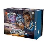 Bundle di Magic: The Gathering Delitti al Maniero Karlov: 9 buste di gioco, 30 carte terra e accessori esclusivi (English Version)