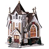 Lemax Christmas Village Little River Church, LED a batteria, 45069