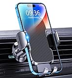 Glangeh Porta Cellulare Auto, [2024 Upgrated Clip] Supporto Telefono Auto per Presa D aria Dell Auto, 360°di Rotazione Porta Telefono Macchina Universale Compatibile con iPhone/Galaxy/Huawei