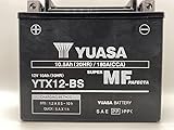 Yuasa battery YTX12-BS | Batteria di ricambio da moto per Honda CN250 Helix 250 1986-1992