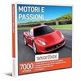 smartbox - Cofanetto Regalo per Uomo o Donna - Motori e passioni - Idee Regalo Originale - 1 adrenalinica Esperienza di Guida Sportiva per 1 o 2 Persone