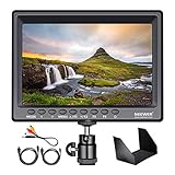 Neewer F100 da 7 Pollici Supporta 4k Input 1280x800 IPS Monitore da campo HDMI Video per DSLR Mirrorless Fotocamera SONY A7S II A6500 Panasonic GH5 Canon 5D Mark IV ed altri (Batteria non inclusa)