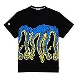 OCTOPUS DRAFT TEE t shirt BLACK PE22