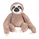 Fancy Bradipo Peluche Gigante marrone 57 cm, Carino Pupazzo Grande, Sloth Cuscino Peluche Morbido, Braccia Lunghe, Idea Regalo