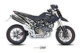 DUCATI HYPERMOTARD 1100 2010 SCARICO MIVV TERMINALE SUONO BLACK INOX