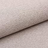 GIURI TESSUTI - Tessuto OXFORD CANVAS Idrorepellente, Antimacchia, Ideale per ARREDO e TAPPEZZERIA DI INTERNI - Altezza 140 CM (AL METRO, TORTORA CHIARO)