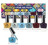 Confezione Regalo di Smalti Fancy di Beauty4Britain; 6 Colori Perlati, 10 ml, Confezione Regalo