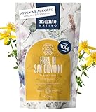 Tisana all Erba di San Giovanni Monte Nativo (300 g) - Fiori e foglie di Iperico puri e naturali al 100% - Tisana per la preparazione di infusi, tè caldi o tè freddi - Tisane alla frutta