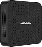 MINISFORUM Mini PC GK41, Processore Celeron J4125 Quad-Core CPU 8 GB DDR4 256 GB SSD Mini Computer Desktop, Porta HDMI e DP, WiFi Dual Band 2.4+5.8 G, 4*USB 3.0