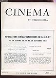 CINEMA ET TELECINEMA - N°421 - 10 septembre 1968 / Le fantome de barbe noire - L Oragan de la vengeance - Adolphe - sophie de 6 à 9 - etc...