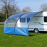 yourGEAR Riviera 350 - Tenda per roulotte, camper, caravan, 3,5 x 2,6 m, tettuccio UV 50+, con finestra panoramica