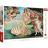 Trefl 1000 Elementi, Collezione d Arte, Qualità Premium, per Adulti e Bambini da 12 anni Puzzle, Colore La Nascita di Venere-Sandro Botticelli, 10589