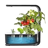 RoseFlower Sistema di coltivazione idroponica, 3 cialde Giardino Di Erbe Da Interno, Kit Germinazione Intelligente Idroponica Completo con Altezza Regolabile Luce LED per Coltivazione Indoor Piante#2