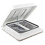 Fiamma Turbo Vent Oblò per aerazione Polar Control con termostato, 40 x 40 cm, per roulotte o camper