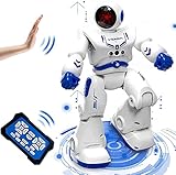 Robot Giocattolo per Bambini 4 5 6 7 8 9 Anni Robot Intelligente Telecomandati Gesture Sensing RC Robot Giocattoli con Cantando/Balla,Perfet Regalo Giocattoli di Compleanno di Natale per Bambini