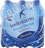 San Benedetto Acqua Minerale Naturale Frizzante, 6 x 0.5 L