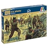 Italeri 6120 - WWII American Infantry modellismo soldatini Scala 1:72