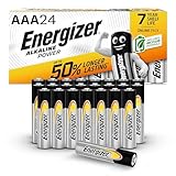 Energizer Batterie Alcaline AAA, Alkaline Power, Confezione da 24