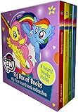 My Little Pony Big Box of Books Collection Cofanetto di 4 libri (Applejacks Busy Day, Fluttershy e l animale perfetto, Sii coraggioso Twilight Sparkle, Guarisci presto Rainbow Dash)