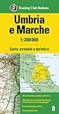 Umbria e Marche 1:200.000. Carta stradale e turistica: 8