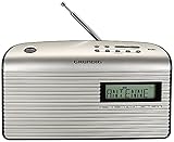 Grundig Music, radio 7000 DAB nero/argento