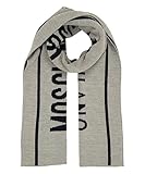 MOSCHINO sciarpa uomo grey