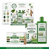 Equilibra Capelli, Cofanetto Hair Specialist, con Shampoo e 10 Fiale Anti-Caduta Fortificante, Integratore Biofoltil Forte, per Capelli Più Forti e Sani, Confezione Regalo