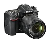 Nikon D7200 + Nikkor 18/140 VR Fotocamera Reflex Digitale, 24,72 Megapixel, Wi-Fi incorporato, NFC, SD 8GB 300x Premium Lexar, Colore Nero [Nital Card: 4 Anni di Garanzia]
