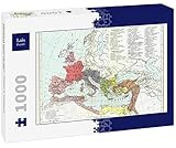 Lais Puzzle Mappa Atlante storico - William R. Shepherd Impero romano intorno al 395 1000 pezzi