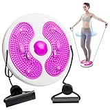 Waist Twisting Disc, 11 Pollici Twist Waist Disc Board, Waist Sculptor Machine Twister Con Bande Di Resistenza E Massaggio Del Piede, Esercizio Per La Vita Home Gym Equipment Twist Board Exercise