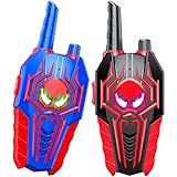 Toyokid Walkie-Talkie Bambini, Giochi Bambini 3 4 5 6 7 8 9 10 Anni Spider Walkie Talkie Regalo Bambino 3-10 Anni Giochi da Esterno per Bambini Giocattoli Bambino 3-10 Anni Regalo Compleanno Bambini