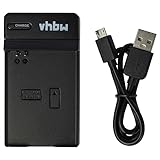 vhbw caricatore micro-USB compatibile con Samsung Ancora, B5722 DUOS, GT-i5500, I5500 batteria telefono - Stazione di carica + cavo micro USB