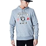 New Era NFL Oakland Raiders Graphic TD Hoodie Pullover, Größe:L