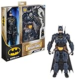 DC Comics, Action Figure Batman Adventures, Supereroe Giocattolo in Scala, Personaggio Alto 30 cm, con 16 Accessori e 17 Punti di Articolazione, Giochi per Bambini, 4+ Anni