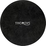 Thorens Tappetino in pelle nero