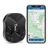 Localizzatore GPS Tracker per auto Localizzatore con APP senza Abbonamento GPS auto Antifurto Auto/Moto/Camion/Custodia da Viaggio - Winnes TK905 5000mAh Standby di 90 giorni con Magnetico IP58