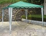 Gazebo in poliestere mt.3x3 verde