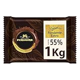 PERUGINA PROFESSIONALE Cioccolato Fondente Extra Luisa, Blocco 1 kg